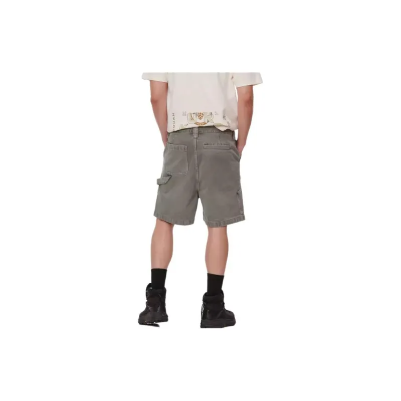 EVISU Denim Shorts Men Gray-3