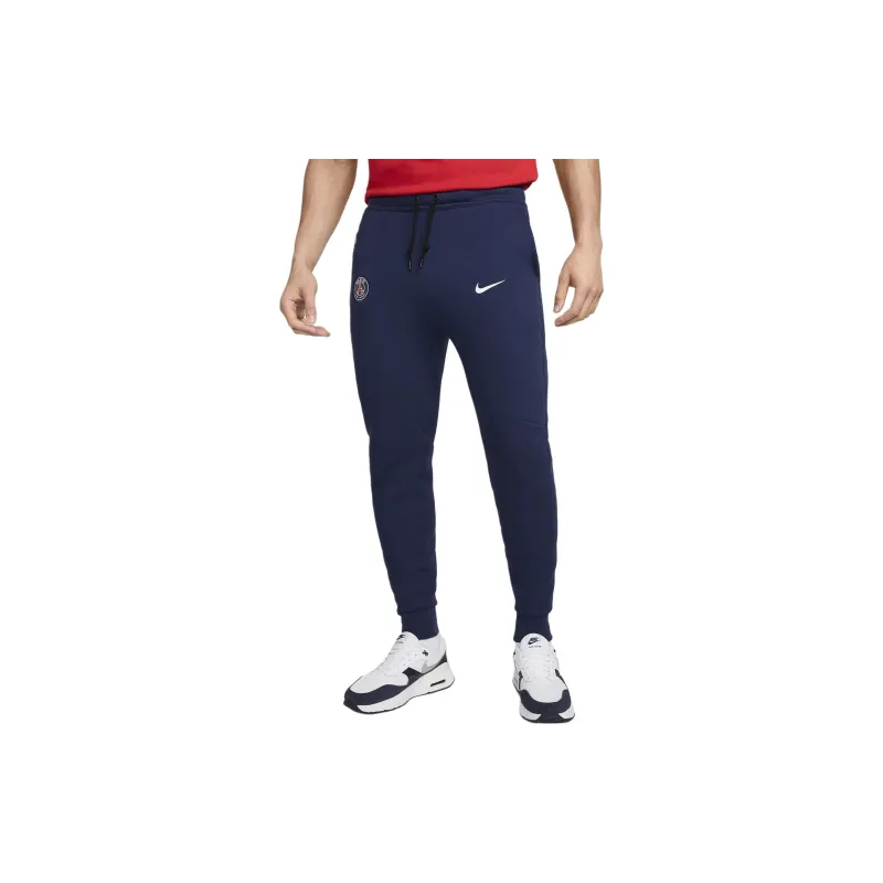 Nike Knitted Sports Pants Men's Marine Blue-2
