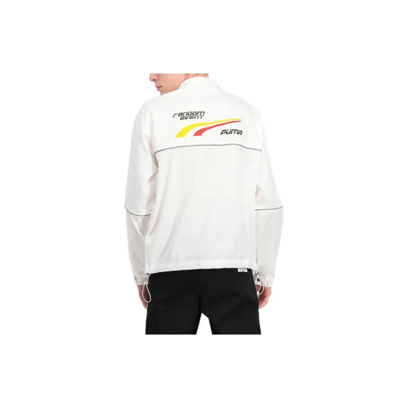 PUMA Jackets Men White-4