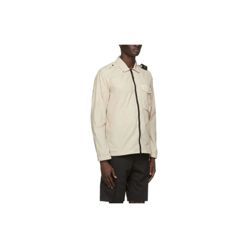 STONE ISLAND FW21 Jacket Men's Beige Yellow-5