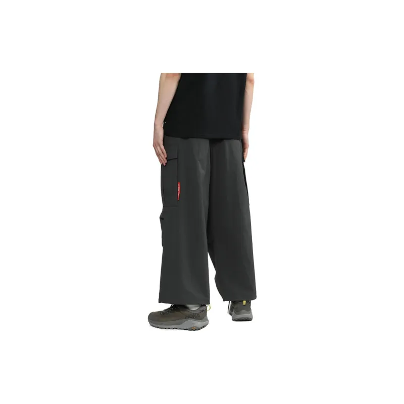 Izzue Wide leg Cargo Trousers-4