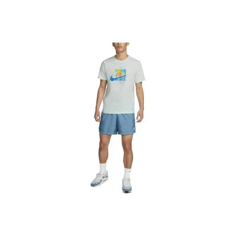 Nike T Shirts Men Nude Green-1