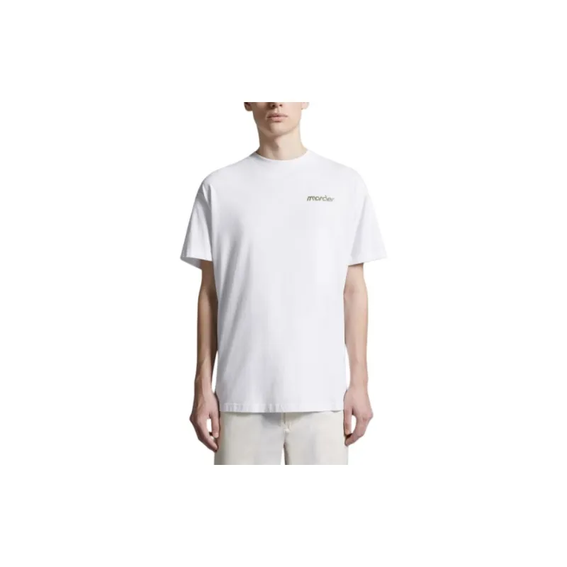 Moncler T Shirts Men White-1