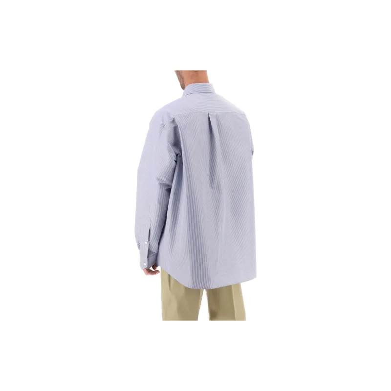 Valentino Striped Long Sleeved Shirt-2