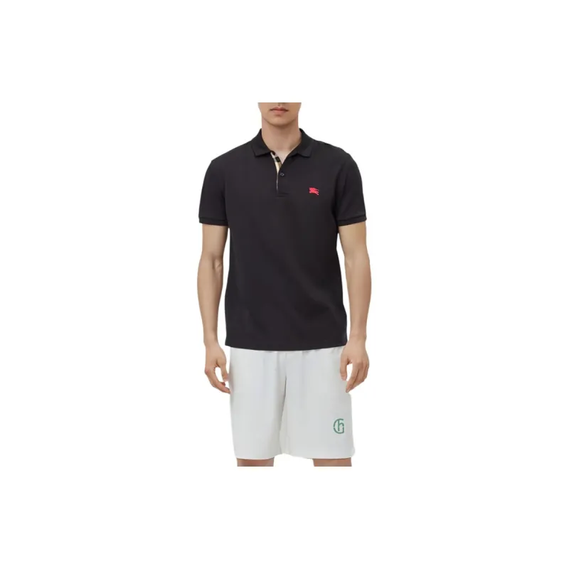 Burberry Polo Shirt Men's Black-5