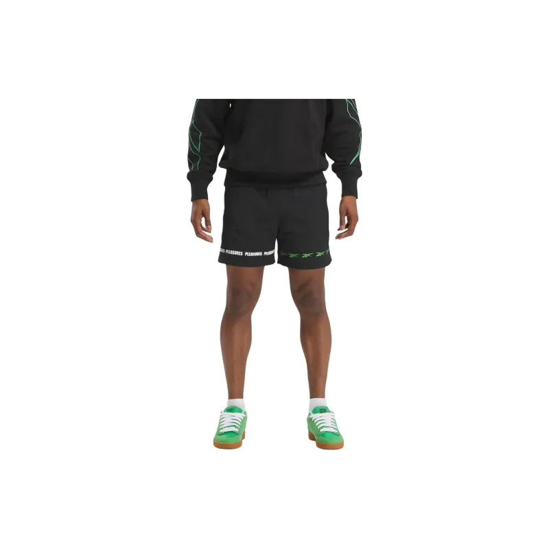 Reebok x PLEASURES Sports Shorts Unisex Black-2