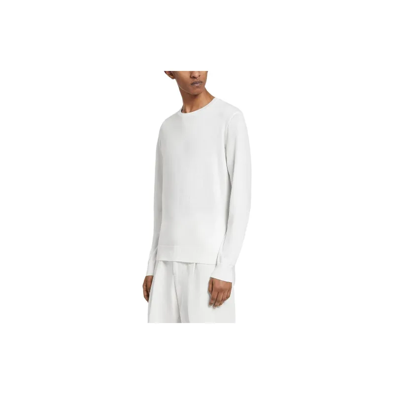 Zegna Crewneck Knitted Jumper-1
