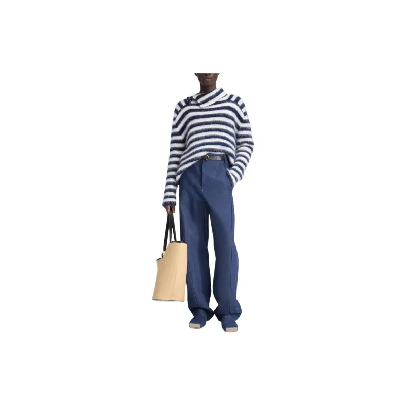 Jacquemus Le Pull Marina Striped Sweater-1