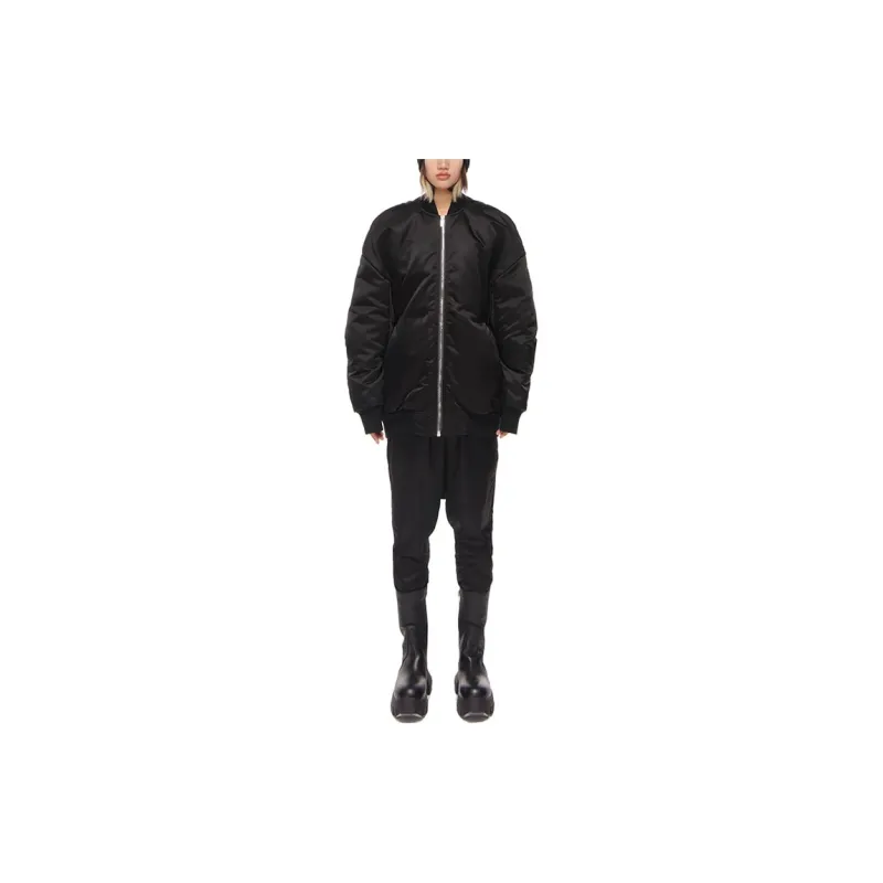 RICK OWENS Baseball Jerseys Unisex Black-4