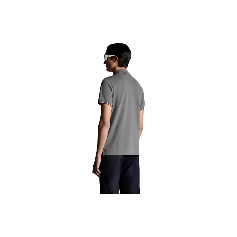 Moncler Polo Shirt Men's Dark Gray-4