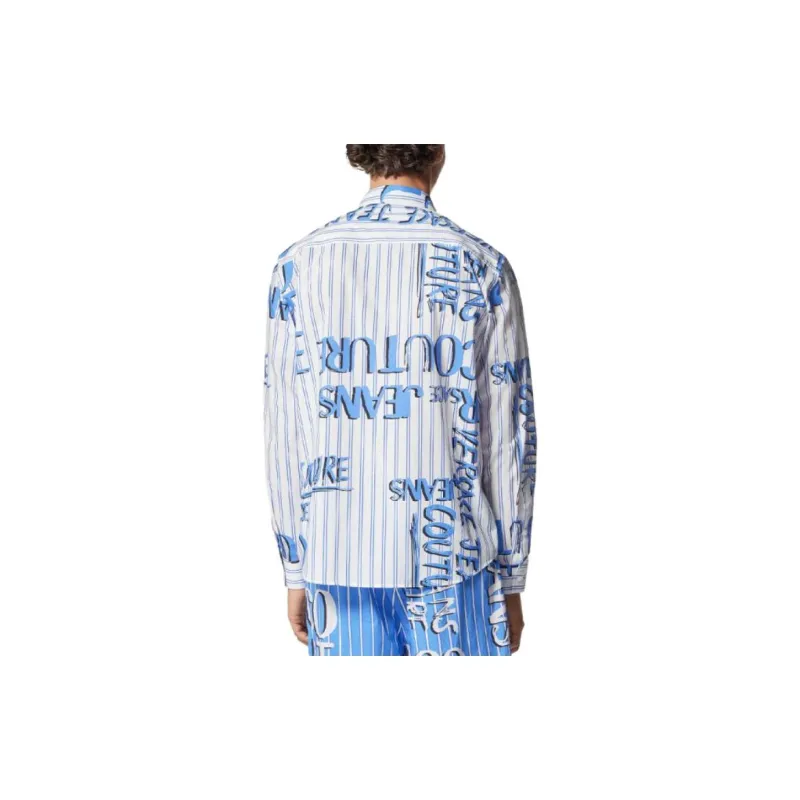 VERSACE JEANS COUTURE Shirts Men White-3