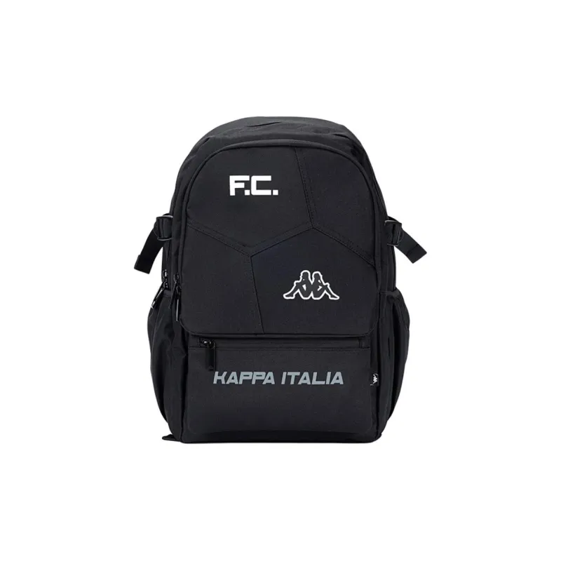 Kappa Fabric Backpack Regular Unisex Black-0