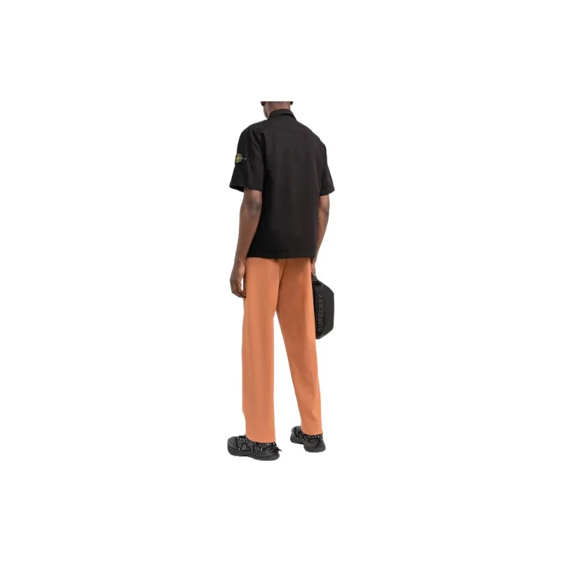 STONE ISLAND SS22 Shirt Men's Black-3