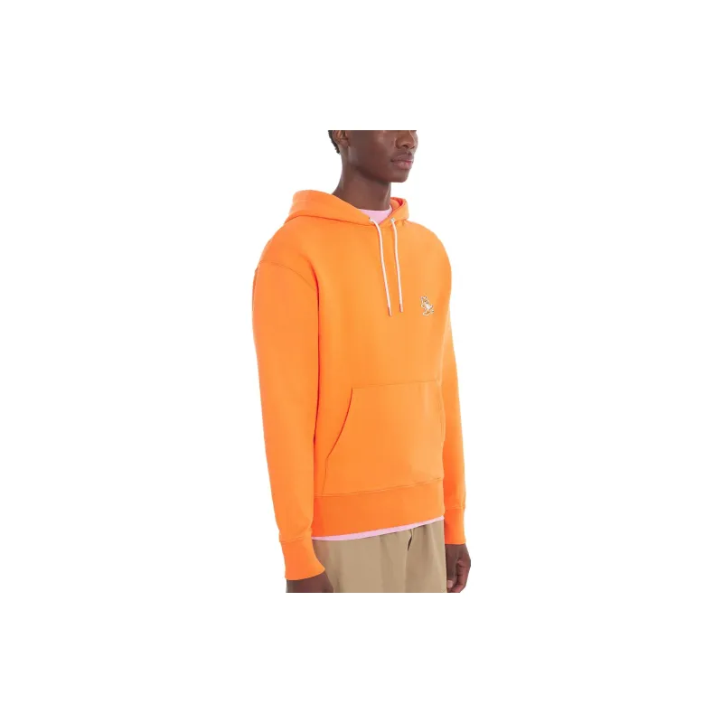 Maison Kitsune Fox Patch Drawstring Hoodie-4