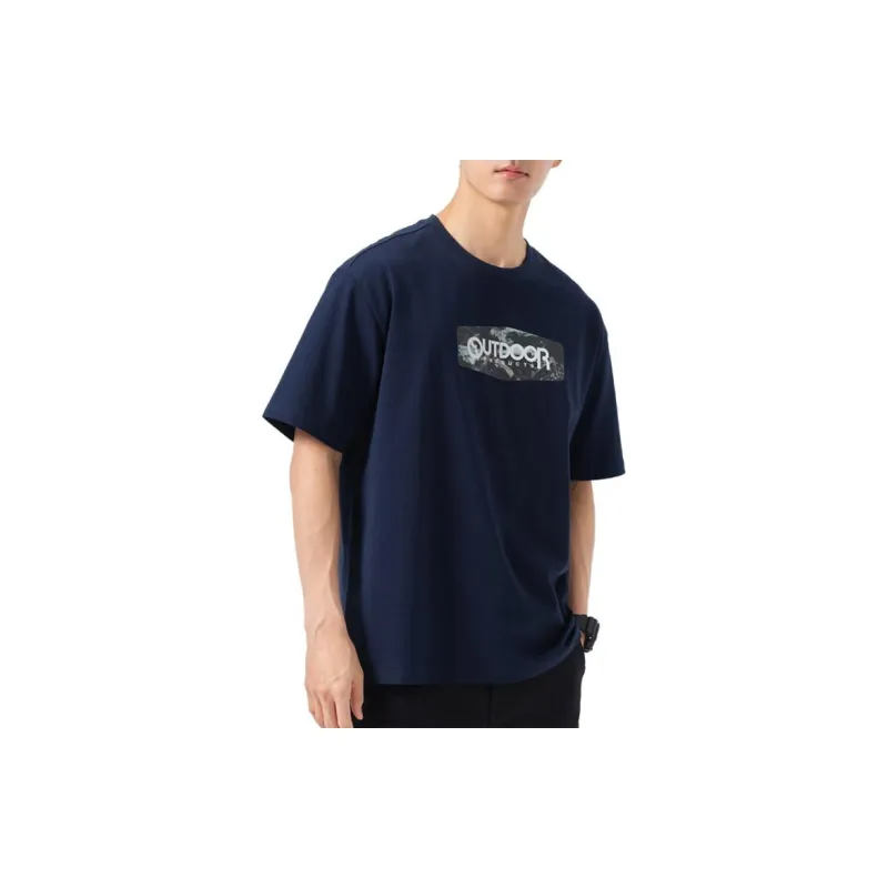 OUTDOOR PRODUCTS T Shirts Men Navy Blue-2