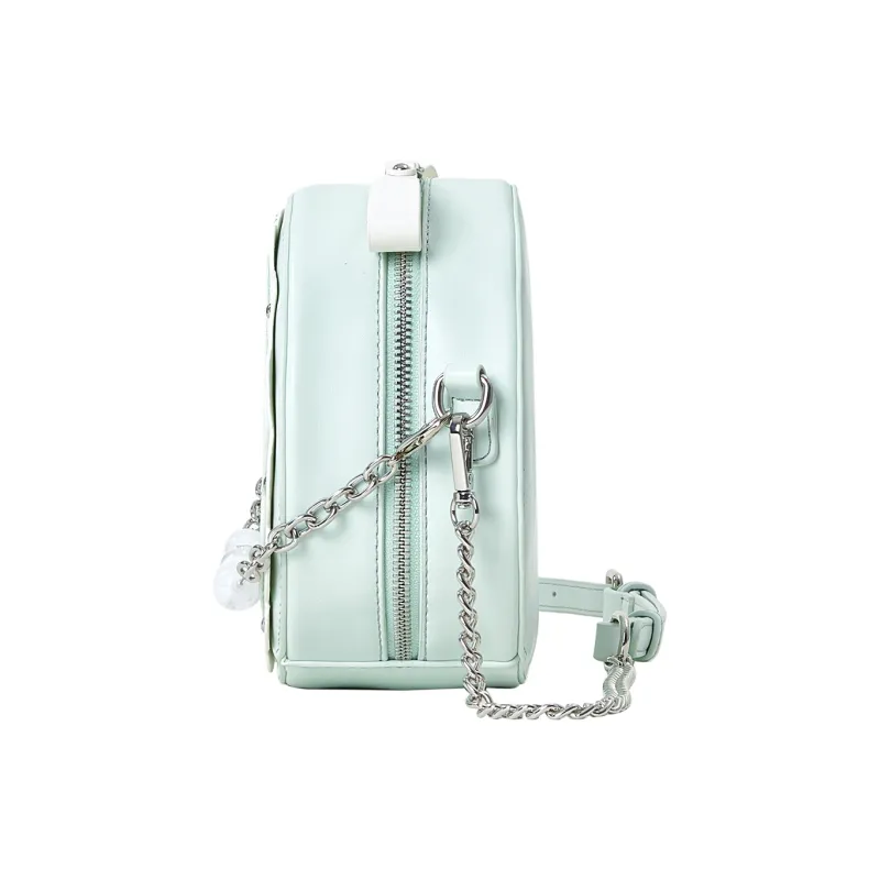 Miffy Synthetic Leather Shoulder Bag Crossbody Bag Women's Green-3