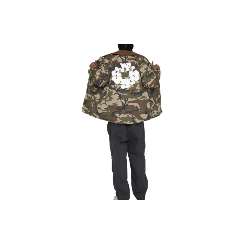 Stussy X Denim Tears Ripstop Down Army Jacket-4