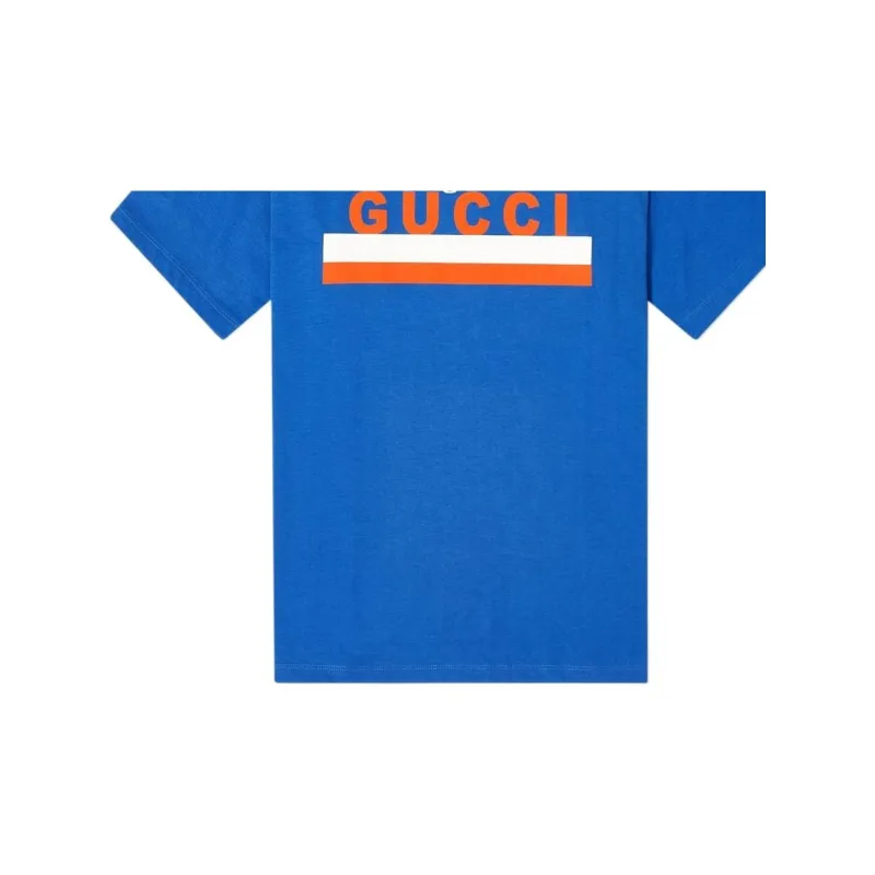 GUCCI T Shirts Men Blue-5