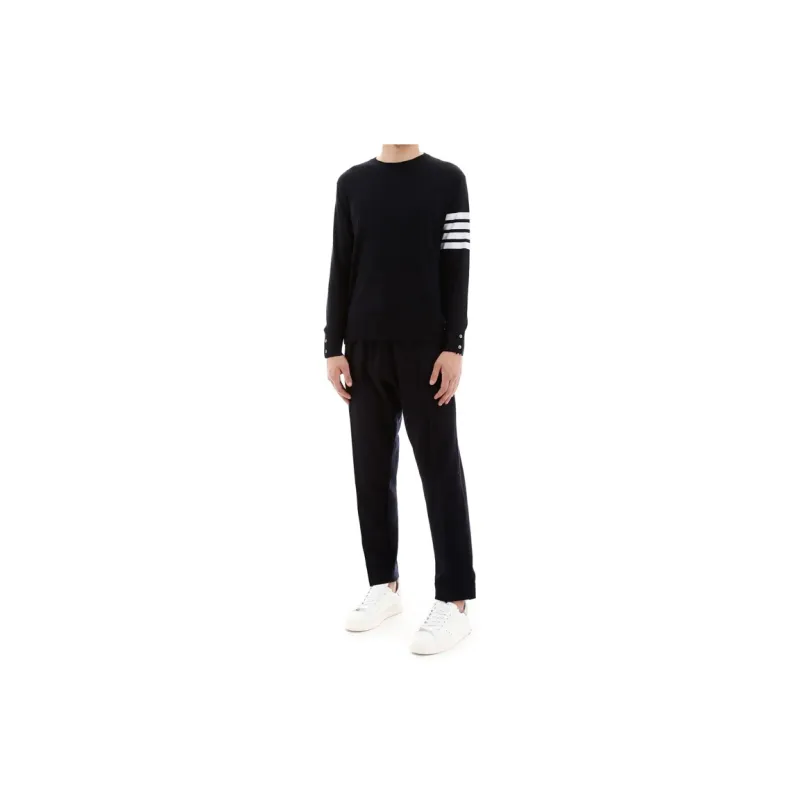 THOM BROWNE 4 Bar Striped Sweater-1