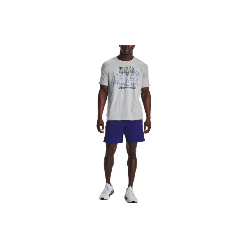 Under Armour T Shirt Men's Light Modern Gray-2