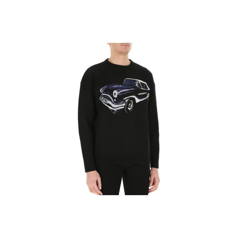 Givenchy Wool Car Crewneck-2