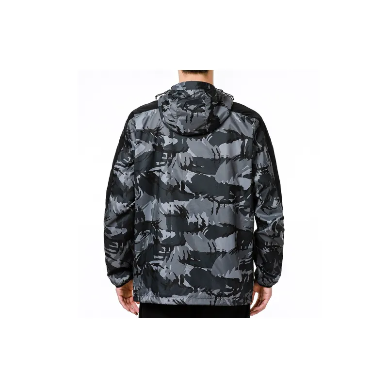 Adidas Camouflage Jacket Men's Black-4