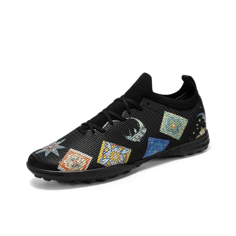 Saibi Slip-Resistant Breathable Support Soccer Shoes Unisex-5