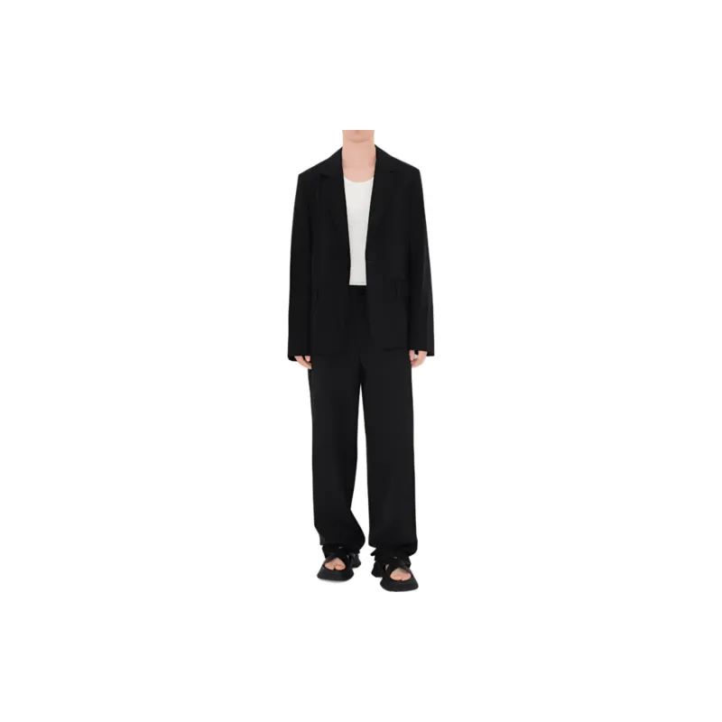 Burberry Single breasted Wool Blazer-2
