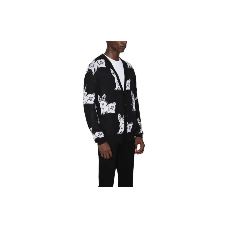 AMIRI Rabbit Repeat Cardigan-3