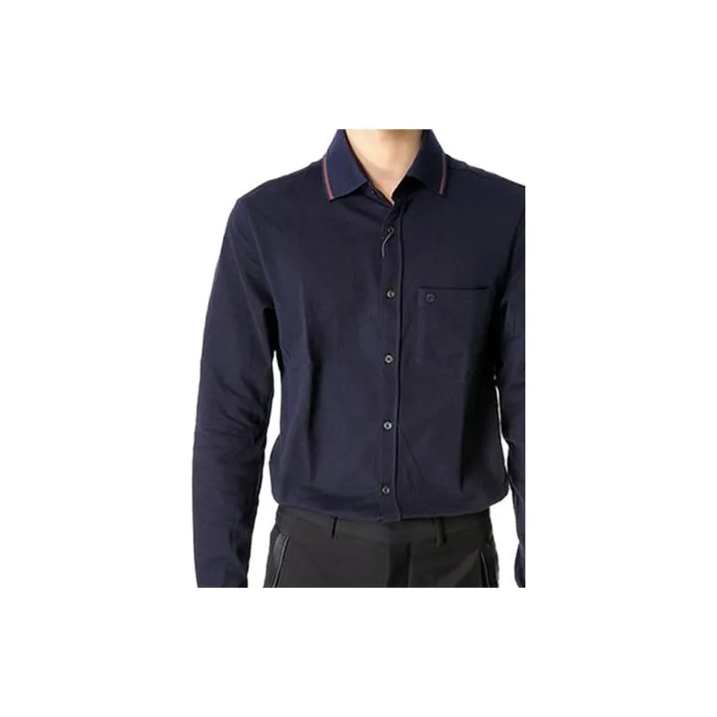 GUCCI SS23 Shirt Men's Dark Blue-3