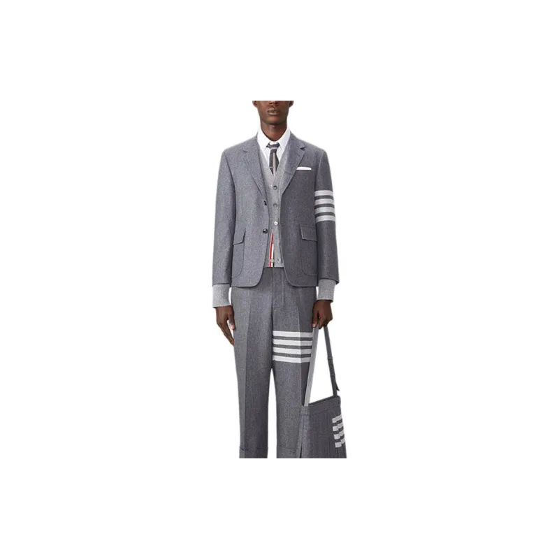 THOM BROWNE 4 Bar Stripe Single breasted Blazer-1