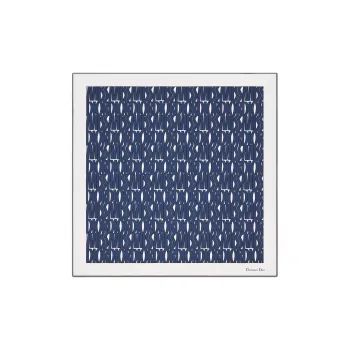 DIOR Silk Scarves Women's Marine Blue