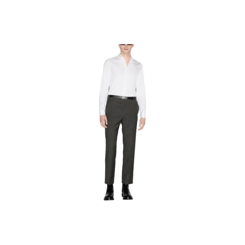GUCCI Long Sleeved Stretch Poplin Shirt-1