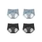 4 Pack (Blue+Blue+Black+Black)