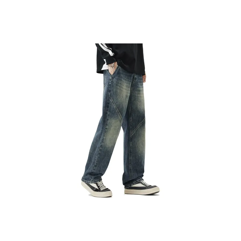 KGK Jeans Men Vintage Blue-4
