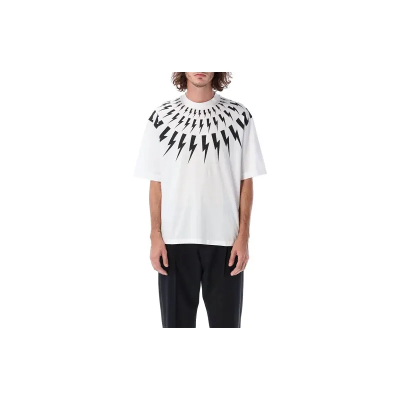 Neil Barrett T Shirts Men White-1
