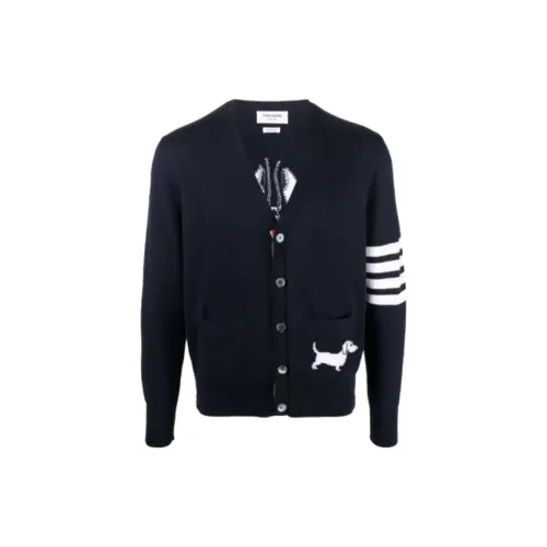 THOM BROWNE Sweaters Men Marine Blue