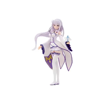 BANDAI Emilia Banpresto Glass Factory Ichiban Kuji Prize Zero Starting Life In Another World Amelia Bonus Gifts 19cm