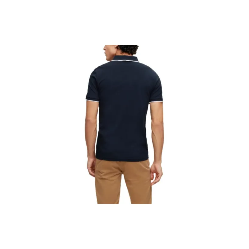 HUGO BOSS Polo Shirt Men's Navy Blue-4