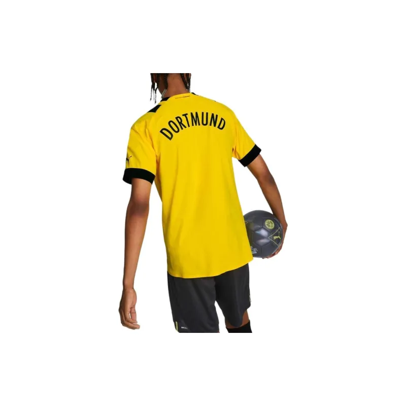 PUMA Soccer Jerseys Men Yellow-3