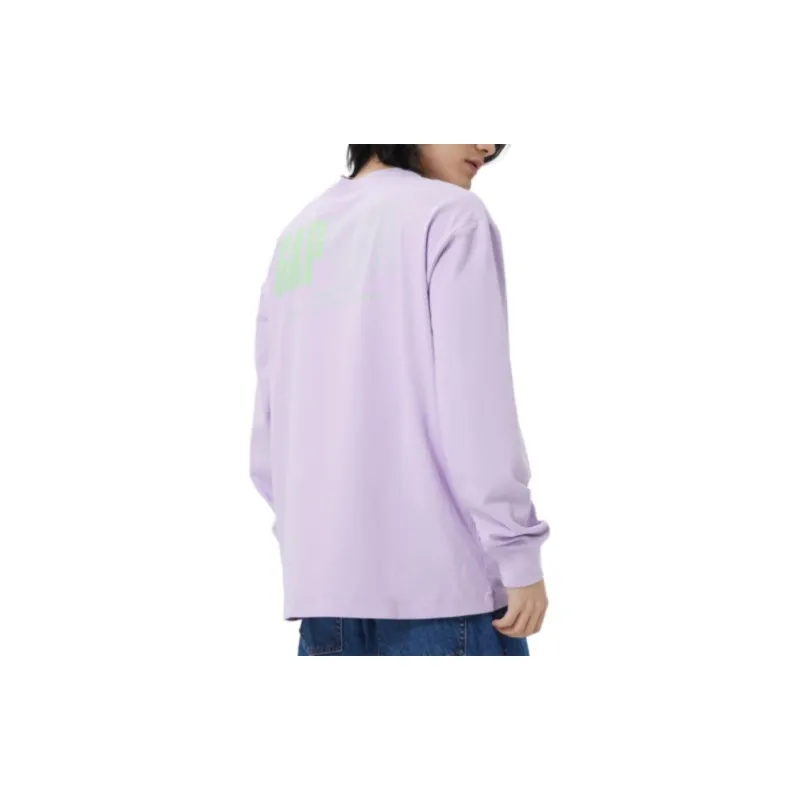 GAP SS23 T-Shirts Unisex Light Purple-3