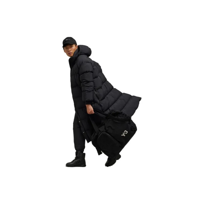 Y-3 Hooded Padded Coat-3