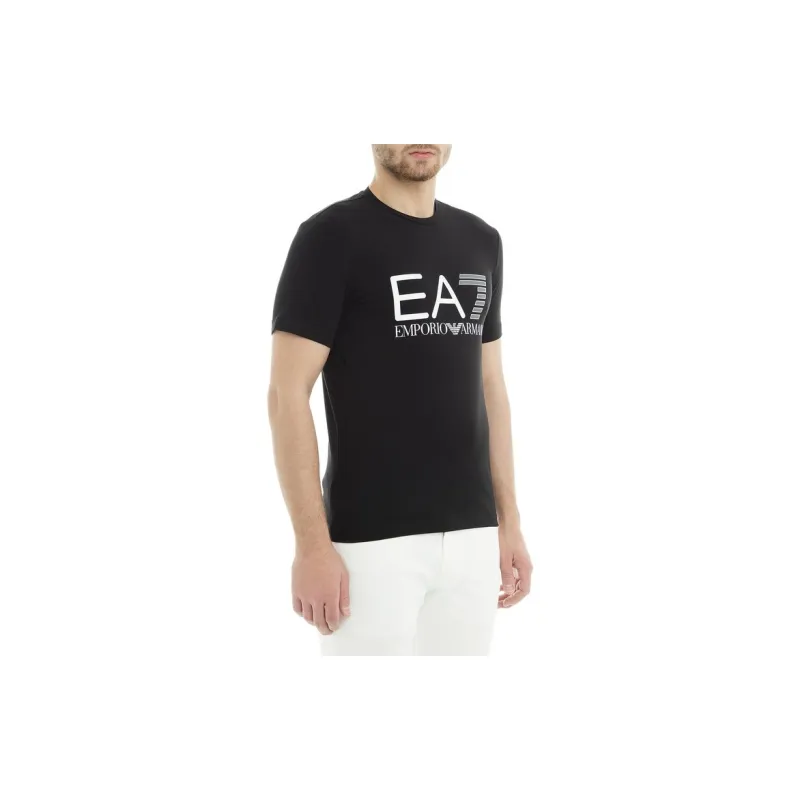 EMPORIO ARMANI EA7 T Shirts Men Black-3