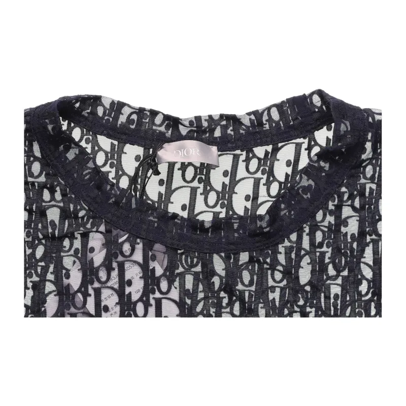 DIOR Quarterly New Products T Shirt Men's Dark Blue-5