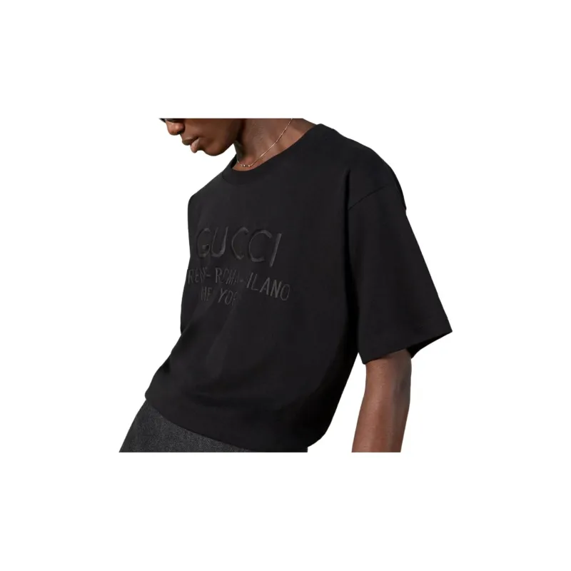 GUCCI T Shirts Men Black-3