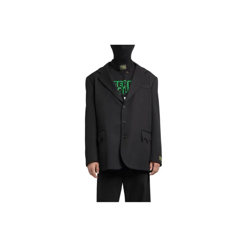 RAF SIMONS Jagged pocket Single breasted Blazer-2