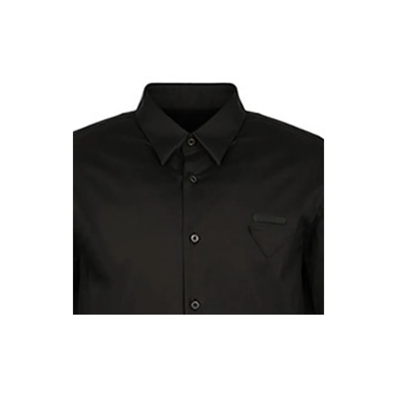 PRADA Shirts Men Black-4