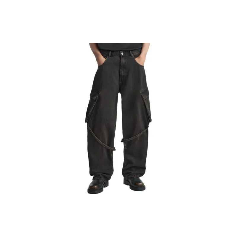 ZARA Jeans Men Black-1