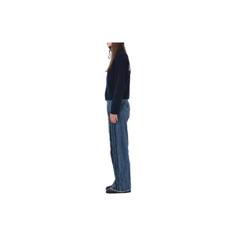 MATIN KIM Sweater Unisex Marine Blue-3