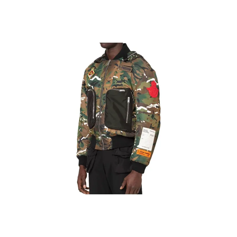 HERON PRESTON Jackets Men Green-2